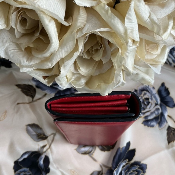 Loewe Red Leather Wallet - Picture 4 of 9